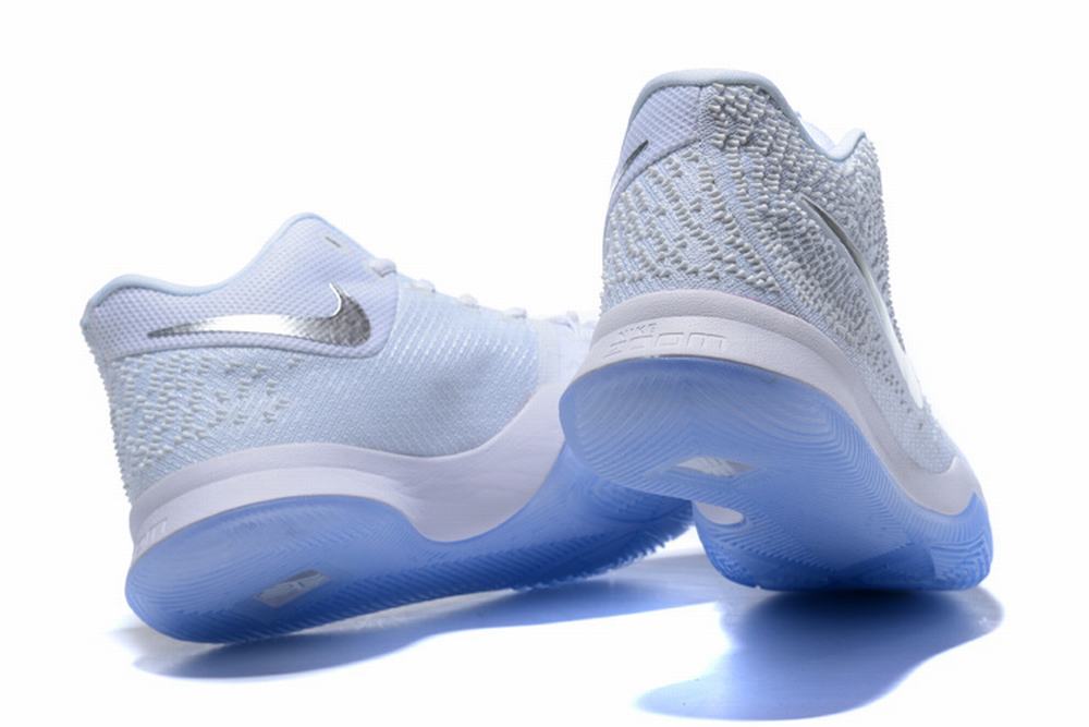 Nike Kyrie 3 White Silver